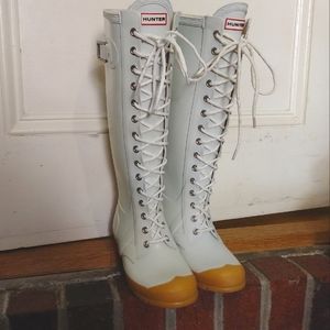 Light Blue Hunter Hunter Watling Boots US 5M/6F, EU37